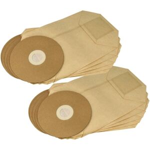 VHBW 10x Dust Bag Replacement for Fimap 439719 - 22cm x 19cm - Brown VHBW 10x Dust Bag Replacement for Fimap 439719 - 22cm x 19cm - Brown