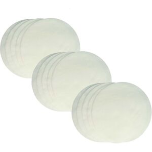 15x Fine Filter Replacement for Nilfisk 140 1515 500, 1473260500, 147 3260 500 for Vacuum Cleaner - Fleece Filter White, Round - Vhbw 15x Fine Filter Replacement for Nilfisk 140 1515 500, 1473260500, 147 3260 500 for Vacuum Cleaner - Fleece Filter White, Round - Vhbw