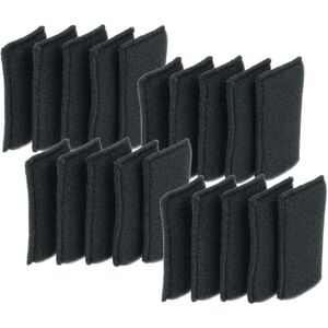 vhbw 20x Vacuum Cleaner Filter compatible with Einhell TE-VC 18/10 Li-Solo, 18/10 Li-Solo EX NA Vacuum Cleaner - Foam Filter Black vhbw 20x Vacuum Cleaner Filter compatible with Einhell TE-VC 18/10 Li-Solo, 18/10 Li-Solo EX NA Vacuum Cleaner - Foam Filter Black