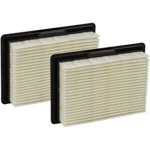vhbw 2x Bosch Filter Element - Pleated Vacuum Filter - Black vhbw 2x Bosch Filter Element - Pleated Vacuum Filter - Black