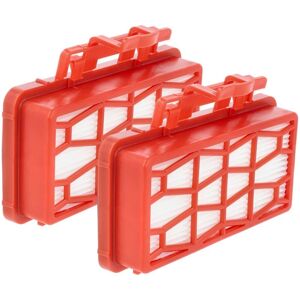 vhbw 2x Filter compatible with Dirt Devil Infinity Rebel 52, 54, DD5501, DD5254, 50, DD5254-01, DD5500 Vacuum Cleaner - HEPA filter Red White vhbw 2x Filter compatible with Dirt Devil Infinity Rebel 52, 54, DD5501, DD5254, 50, DD5254-01, DD5500 Vacuum Cleaner - HEPA filter Red White