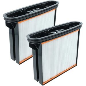 vhbw 2x Flat-Fold Filter H11 compatible with Starmix iPulse H-1635 Safe Plus Industrial Vacuum Cleaner Wet/Dry - Pleated Filter Element vhbw 2x Flat-Fold Filter H11 compatible with Starmix iPulse H-1635 Safe Plus Industrial Vacuum Cleaner Wet/Dry - Pleated Filter Element