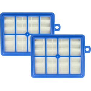 vhbw AEG Vacuum Cleaner Exhaust Filter - Blue/White - 2 pcs vhbw AEG Vacuum Cleaner Exhaust Filter - Blue/White - 2 pcs