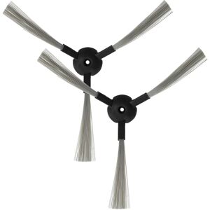 2x Side Brush compatible with Zebot Z320, V700 Robot Vacuum Cleaner - Brush Set, grey / black - Vhbw 2x Side Brush compatible with Zebot Z320, V700 Robot Vacuum Cleaner - Brush Set, grey / black - Vhbw