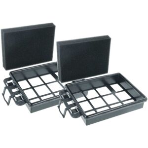 vhbw 2x Vacuum Cleaner Filter Replacement for Zelmer 12006768, 519.0052, ZVCA355S, VC3300 Filter for Vacuum Cleaner - Foam Filter Black vhbw 2x Vacuum Cleaner Filter Replacement for Zelmer 12006768, 519.0052, ZVCA355S, VC3300 Filter for Vacuum Cleaner - Foam Filter Black