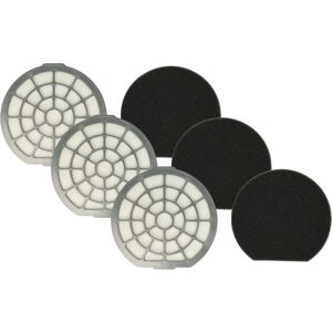3x dual motor protection filter compatible with Dirt Devil Infinity Proxima m 5052-5, m 5052-6, m 5052-7 Vacuum Cleaner - Vhbw 3x dual motor protection filter compatible with Dirt Devil Infinity Proxima m 5052-5, m 5052-6, m 5052-7 Vacuum Cleaner - Vhbw
