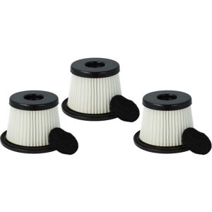 vhbw 3x Filter compatible with Parkside PHSSA20 Li-D2 Vacuum Cleaner - HEPA filter Black White vhbw 3x Filter compatible with Parkside PHSSA20 Li-D2 Vacuum Cleaner - HEPA filter Black White