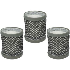 vhbw 3x Filter Replacement for Dirt Devil 0698002 for Vacuum Cleaner - Exhaust Filter Black Grey White vhbw 3x Filter Replacement for Dirt Devil 0698002 for Vacuum Cleaner - Exhaust Filter Black Grey White