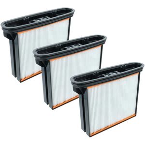 vhbw 3x Flat-Fold Filter F8 compatible with Starmix ISC Batrix M 36-18V, L-1625 Industrial Vacuum Cleaner Wet/Dry - Pleated Filter Element vhbw 3x Flat-Fold Filter F8 compatible with Starmix ISC Batrix M 36-18V, L-1625 Industrial Vacuum Cleaner Wet/Dry - Pleated Filter Element