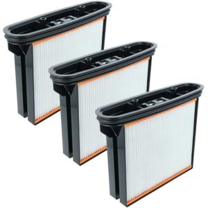 vhbw 3x Flat-Fold Filter H11 compatible with Starmix ISC M-1625 SAFE Industrial Vacuum Cleaner Wet/Dry - Pleated Filter Element vhbw 3x Flat-Fold Filter H11 compatible with Starmix ISC M-1625 SAFE Industrial Vacuum Cleaner Wet/Dry - Pleated Filter Element