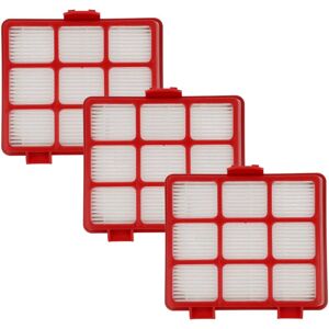 3x Replacement Filter compatible with Grundig gms 3600 Vacuum Cleaner - Exhaust Filter Red Black White - Vhbw 3x Replacement Filter compatible with Grundig gms 3600 Vacuum Cleaner - Exhaust Filter Red Black White - Vhbw