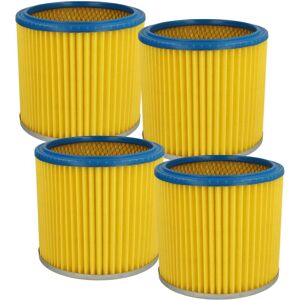 vhbw 4x Pleated Filter - Compatible with FAM Aquavac Vacuum - Cartridge Filter - Blue Yellow vhbw 4x Pleated Filter - Compatible with FAM Aquavac Vacuum - Cartridge Filter - Blue Yellow