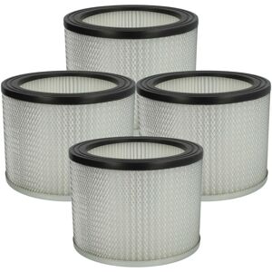 vhbw 4x Cartridge Filter compatible with Rowi RAS 800/18/1 Inox Vacuum Cleaner - Silver White vhbw 4x Cartridge Filter compatible with Rowi RAS 800/18/1 Inox Vacuum Cleaner - Silver White