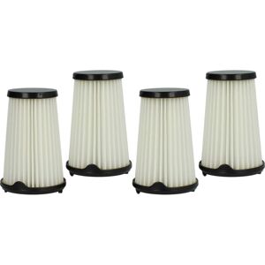 vhbw 4x Cartridge Filter Replacement for AEG AEF150, 9001683755, 90094073100 for Vacuum Cleaner - Black White Washable vhbw 4x Cartridge Filter Replacement for AEG AEF150, 9001683755, 90094073100 for Vacuum Cleaner - Black White Washable