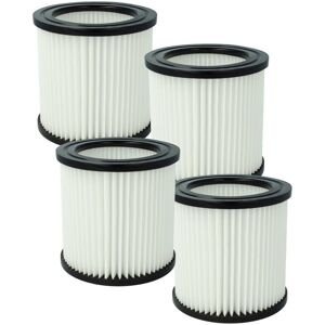 4x Filter Element compatible with Nilfisk Buddy ii 18 t uk, ii 18 t Wet/Dry Vacuum Cleaner - Vhbw 4x Filter Element compatible with Nilfisk Buddy ii 18 t uk, ii 18 t Wet/Dry Vacuum Cleaner - Vhbw