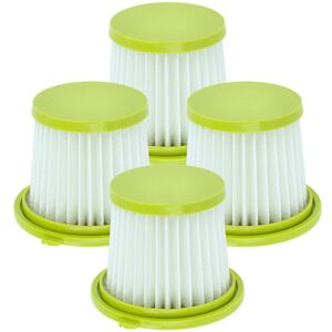vhbw 4x Filter Replacement for Ryobi HAHV33, A32HFOO, A32F05N for Vacuum Cleaner - HEPA filter Green White vhbw 4x Filter Replacement for Ryobi HAHV33, A32HFOO, A32F05N for Vacuum Cleaner - HEPA filter Green White