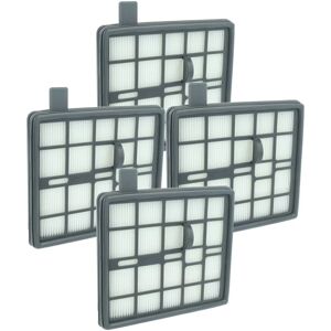 vhbw 4x Filter Replacement for Zelmer 12006768, 519.0052 for Vacuum Cleaner - HEPA filter Grey White vhbw 4x Filter Replacement for Zelmer 12006768, 519.0052 for Vacuum Cleaner - HEPA filter Grey White