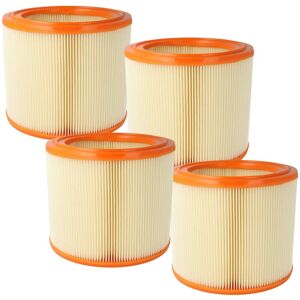 4x Lamellar Filter compatible with Makita W60077, 444M Handheld Vacuum Cleaner - Vhbw 4x Lamellar Filter compatible with Makita W60077, 444M Handheld Vacuum Cleaner - Vhbw