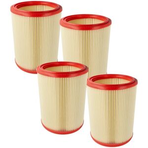 4x Lamellar Filter compatible with Nilfisk - Alto Attix 550-01, 30-2M xc, 30-2M pc, 550, 360-2M, 360-21, 360-11, 350-01 Handheld Vacuum Cleaner - Vhbw 4x Lamellar Filter compatible with Nilfisk - Alto Attix 550-01, 30-2M xc, 30-2M pc, 550, 360-2M, 360-21, 360-11, 350-01 Handheld Vacuum Cleaner - Vhbw