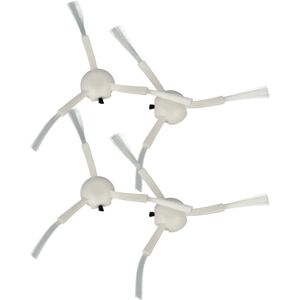 vhbw 4x Side Brush compatible with Dreame L10 Pro, Z10 Pro Robot Vacuum Cleaner - Cleaning Brush Set, white vhbw 4x Side Brush compatible with Dreame L10 Pro, Z10 Pro Robot Vacuum Cleaner - Cleaning Brush Set, white