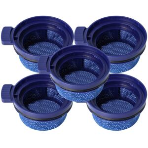 Samsung Vacuum Cleaner Filter Set - Blue - 5x Exhaust Filters Samsung Vacuum Cleaner Filter Set - Blue - 5x Exhaust Filters