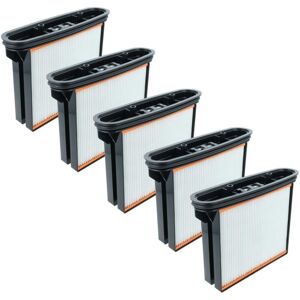 vhbw 5x Flat-Fold Filter H11 compatible with Starmix ISC ARD-1425, ARD-1450 Industrial Vacuum Cleaner Wet/Dry - Pleated Filter Element vhbw 5x Flat-Fold Filter H11 compatible with Starmix ISC ARD-1425, ARD-1450 Industrial Vacuum Cleaner Wet/Dry - Pleated Filter Element