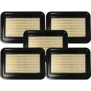 VHBW 5x Flat Pleated Vacuum Filter - White VHBW 5x Flat Pleated Vacuum Filter - White