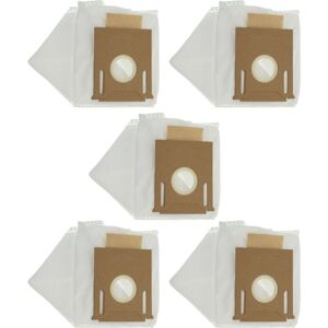 VHBW - 5x vacuum cleaner bags - white/brown - for Ecovacs Deebot Ozmo T8, T9, T8 Aivi, T8 Aivi+ VHBW - 5x vacuum cleaner bags - white/brown - for Ecovacs Deebot Ozmo T8, T9, T8 Aivi, T8 Aivi+