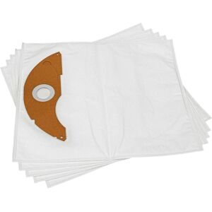 Vhbw 5x Dust Bag for Starmix eCRAFT - White Vhbw 5x Dust Bag for Starmix eCRAFT - White