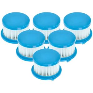 vhbw 6x Filter compatible with Ryobi 18V One+, PCL702, PCL702B, PCL702K Vacuum Cleaner - HEPA filter Blue White vhbw 6x Filter compatible with Ryobi 18V One+, PCL702, PCL702B, PCL702K Vacuum Cleaner - HEPA filter Blue White
