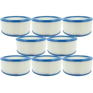 Vhbw - 8x Filter Element Replacement for Hilti asr 988405AG008, 371145 for Wet/Dry Vacuum Cleaner Vhbw - 8x Filter Element Replacement for Hilti asr 988405AG008, 371145 for Wet/Dry Vacuum Cleaner