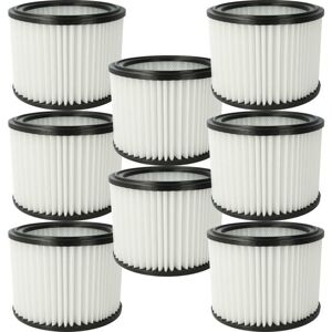 8x Filter Element Replacement for Hitachi / HiKOKI 4100601 for Wet/Dry Vacuum Cleaner - Vhbw 8x Filter Element Replacement for Hitachi / HiKOKI 4100601 for Wet/Dry Vacuum Cleaner - Vhbw