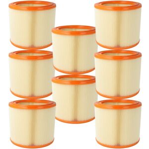 vhbw 8x Lamellar Filter compatible with Makita W60077, 444M Handheld Vacuum Cleaner vhbw 8x Lamellar Filter compatible with Makita W60077, 444M Handheld Vacuum Cleaner