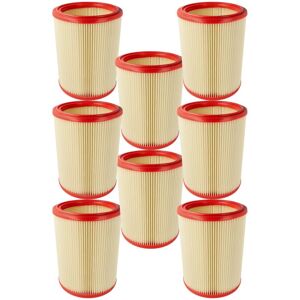 Vhbw - 8x Lamellar Filter compatible with Nilfisk Turbo xl-sw/ih Handheld Vacuum Cleaner Vhbw - 8x Lamellar Filter compatible with Nilfisk Turbo xl-sw/ih Handheld Vacuum Cleaner