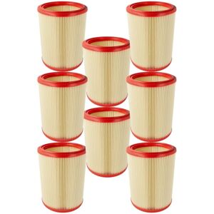 8x Lamellar Filter compatible with wap st 35 e, st 15, st 10, st 25, st 20, euro 45522, sq 650-11, EC-380 e, sq 550-11 Handheld Vacuum Cleaner - Vhbw 8x Lamellar Filter compatible with wap st 35 e, st 15, st 10, st 25, st 20, euro 45522, sq 650-11, EC-380 e, sq 550-11 Handheld Vacuum Cleaner - Vhbw