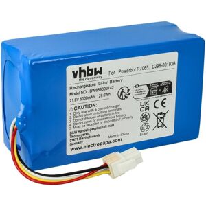 Samsung Powerbot compatible vhbw battery - Li-Ion 6000mAh - Vacuum Cleaner Samsung Powerbot compatible vhbw battery - Li-Ion 6000mAh - Vacuum Cleaner