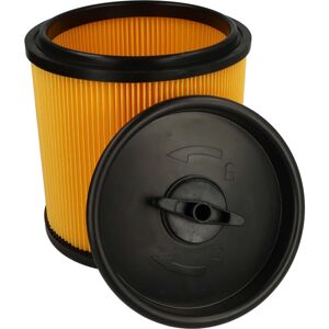 Cartridge Filter compatible with Ryobi RVC-1220I, racwdv, RVC1218P, RVC-1430PPT, RVC-1530IPT-G Vacuum Cleaner - Yellow Black - Vhbw Cartridge Filter compatible with Ryobi RVC-1220I, racwdv, RVC1218P, RVC-1430PPT, RVC-1530IPT-G Vacuum Cleaner - Yellow Black - Vhbw