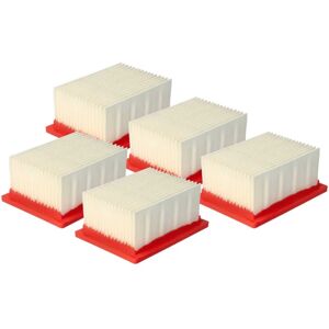 vhbw 5x Vacuum Cleaner Filter Replacement - HEPA Filter Red White - Vacuum Cleaner, Dust Extractor vhbw 5x Vacuum Cleaner Filter Replacement - HEPA Filter Red White - Vacuum Cleaner, Dust Extractor