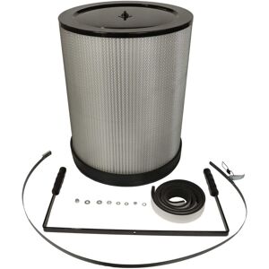 vhbw Fine Dust Filter compatible with BAMATO AB-2530, AB-3900 Extraction System - Dust Filter Cartridge with Cleaning Brush vhbw Fine Dust Filter compatible with BAMATO AB-2530, AB-3900 Extraction System - Dust Filter Cartridge with Cleaning Brush