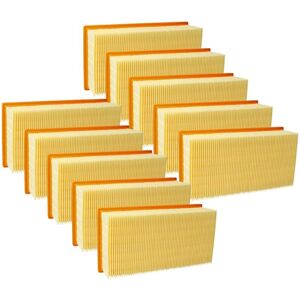 vhbw Set 10x Filter compatible with Festo Festool CTM 55E, CTM 55, HF-CT SYS Vacuum Cleaner - Main Filter, Fold Filter vhbw Set 10x Filter compatible with Festo Festool CTM 55E, CTM 55, HF-CT SYS Vacuum Cleaner - Main Filter, Fold Filter