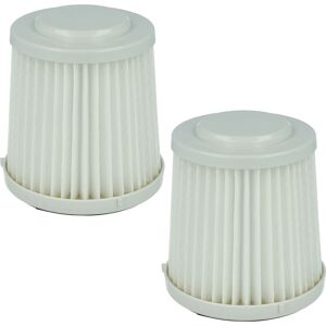 VHBW - Black & Decker Vacuum Filter Set - 2x Pleated Replacement VHBW - Black & Decker Vacuum Filter Set - 2x Pleated Replacement
