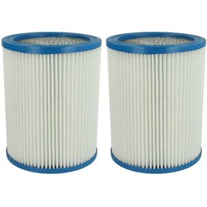 Vhbw 2x Pleated Vacuum Filter - Compatible with Fein 31322765009 Vhbw 2x Pleated Vacuum Filter - Compatible with Fein 31322765009