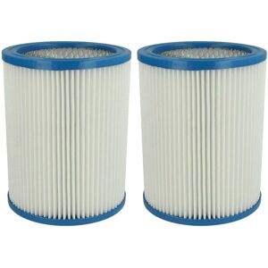 VHBW Set of 2 Pleated Filters for Fein Dustex 25/40 Vacuum Cleaner - Cartridge Filter VHBW Set of 2 Pleated Filters for Fein Dustex 25/40 Vacuum Cleaner - Cartridge Filter