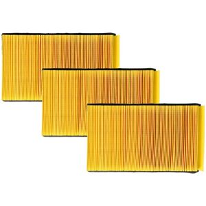 vhbw Set 3x Filter Replacement for Festo Festool 456790, 456077 Filter for Vacuum Cleaner - Main Filter vhbw Set 3x Filter Replacement for Festo Festool 456790, 456077 Filter for Vacuum Cleaner - Main Filter