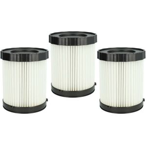 VHBW 3x Pleated Filter for Fein ASBS 18-10 Vacuum Cleaner - Cartridge, White VHBW 3x Pleated Filter for Fein ASBS 18-10 Vacuum Cleaner - Cartridge, White