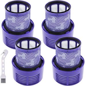 COOCHEER Washable filter unit for Dyson V10 Cyclone Series, for Dyson V10. SV12 Cyclone Animal Absolute Clean Vacuum Replacement Parts DY-969082-01, 4 Pack COOCHEER Washable filter unit for Dyson V10 Cyclone Series, for Dyson V10. SV12 Cyclone Animal Absolute Clean Vacuum Replacement Parts DY-969082-01, 4 Pack