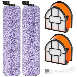 Tlily - WDB1F2 Replacement Brushroll & Filter Bundle for Shark Hydrovac WD101 WD201 WD100 WD200 AW201 Vacuum Cleaner Parts Tlily - WDB1F2 Replacement Brushroll & Filter Bundle for Shark Hydrovac WD101 WD201 WD100 WD200 AW201 Vacuum Cleaner Parts