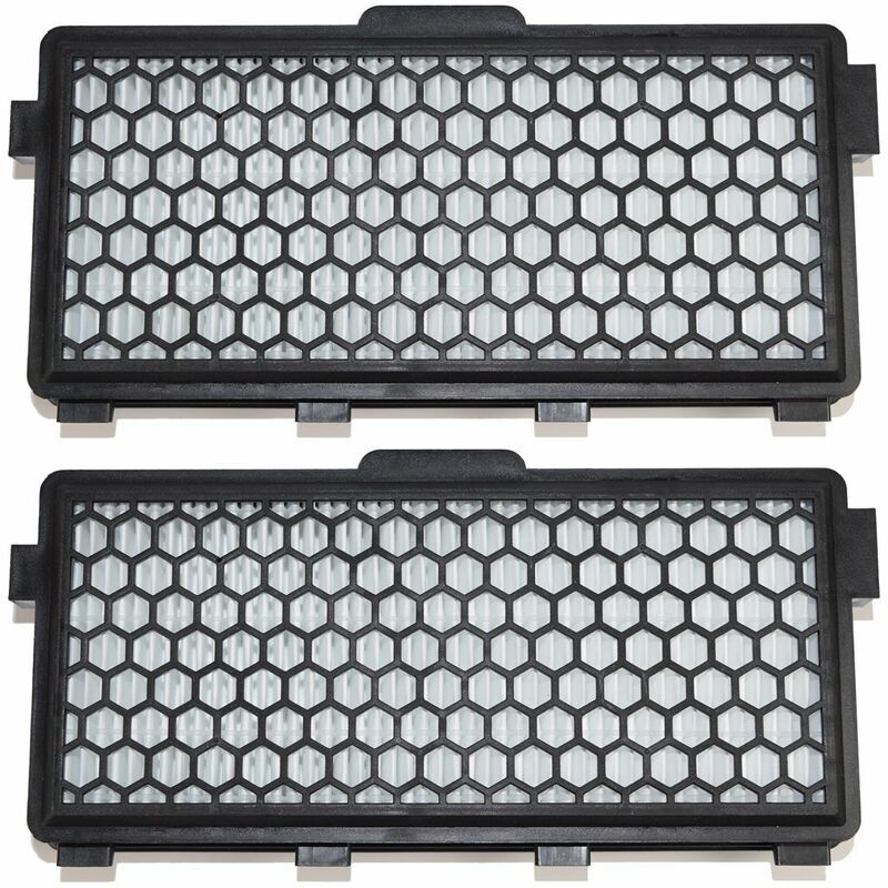 Ufixt - 2 x For Miele S5211 Sf-aac50 Anti Allergy Hepa Filter/Active Air Clean