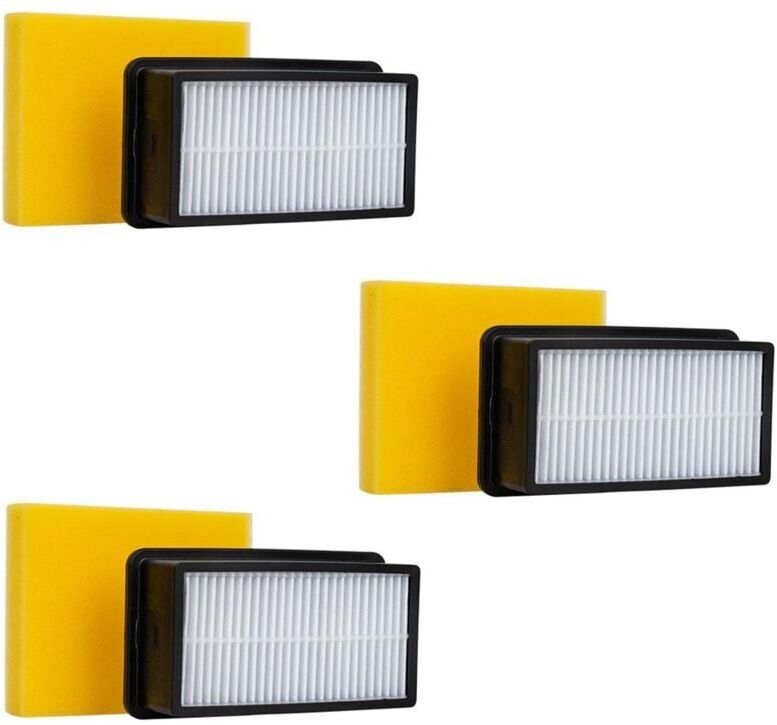 TLILY 3Set Replacement HEPA & Foam Filter for Bissell 1008 CleanView CleanView and PowerLifter Vacuum Models