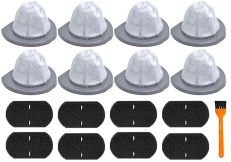 Tlily - 8Pack 2033 Vacuum Filter for Bissell Featherweight Stick Lightweight Bagless Vacuum 20331 20333 20334 20336 20339 2033M